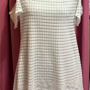 White Lace Women's Dress